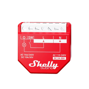 Relé Shelly Wave 1PM Z-Wave / Requiere HUB Z-Wave - Qubino