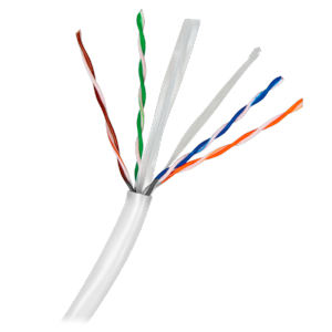    Cable UTP Safire Categoría 6 hasta 1 Gbps Rollo de 100 metros color gris