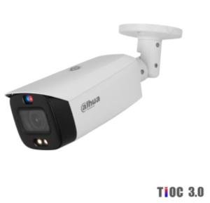 Cámara IP tipo bullet 8 MP (4K) de la serie WizSense con iluminación dual inteligente y disuasión activa
