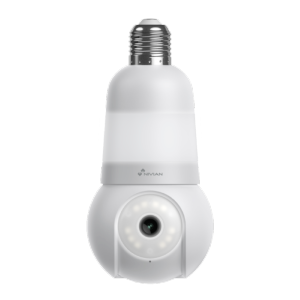 Nivian Smart Cámara 2K Wifi 2.4 GHz / Casquillo E27