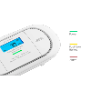 Detector de CO autónomo X-Sense Permite conectar 24 detectores por RF 868MHz