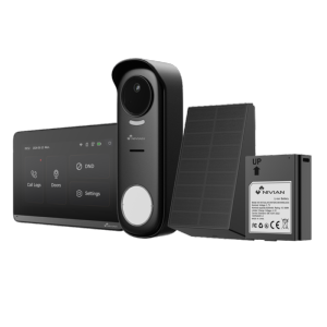 Kit de Videoportero Nivian Inalámbrico WiFiHaLow Placa de calle inalambrica + Monitor WiFi