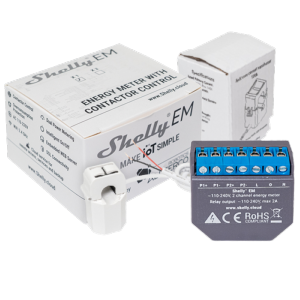     Shelly EM + 120A WiFi 2.4 GHz IEEE802.11 b/g/n