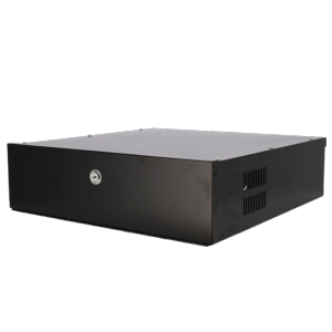 Caja metálica cerrada para DVR Específico para CCTV Para grabadores de hasta 2U rack