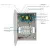    Caja de distribución de alimentación 1 entrada AC 100-240 V 50/60 Hz