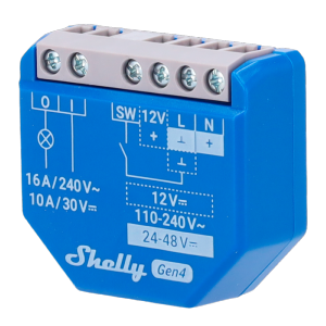 Relé Shelly 1 Gen4 Controlador Inteligente