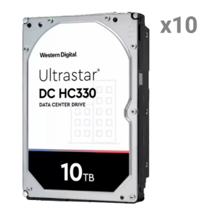 Disco duro Western Digital 10 unidades | Capacidad 10 TB cada uno