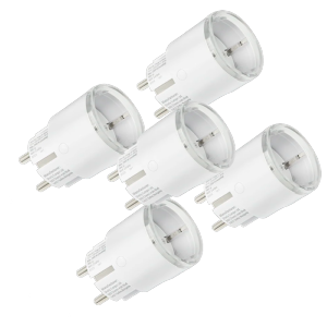 Shelly Plug S MTR Gen3 (White) Enchufe inteligente / Luz LED Multicolor