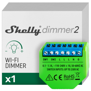     Shelly Dimmer 2 WiFi 2.4 GHz IEEE802.11 b/g/n