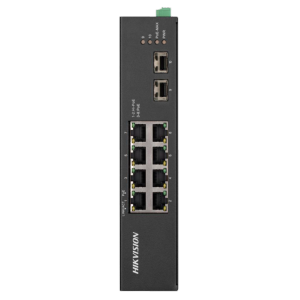      Switch PoE No gestionable Industrial 8 puertos Ethernet RJ45 Gigabit +2 SFP Gigabit